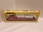 Bachmann Ho Scale Ge U36B Diesel Electric Train Chrome Santa Fe 0633 Read Desc. Fixed Price $22.00.