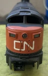Ho Ahm Mehano Canadian National #6536 Fm Liner Locomotive Serviced Lot 922. Fixed Price $19.99.