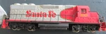 Vintage Bachmann Locomotive Santa Fe 6067 Warbonnet Ho Model Train Untested. Fixed Price $24.99.