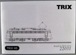 Trix 22031 Ho Operating Manual Locomotive Bb Br E10 1266 From The Db. Fixed Price $7.07.