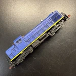Atlas Kato 17708 Alco RS-3 Diesel Locomotive Unbranded Blue Tested. Fixed Price $40.00.
