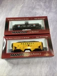Lot Of Mantua Classics Peabody 36' Hopper W/coal Load Item #729018 & #732308. Fixed Price $31.99.