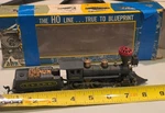 Vintage Ahm Ho V&t Genoa 4-4-0 Steam Locomotive W/ Tender Box Untested 10 Ounces. Fixed Price $99.99.