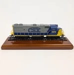 Vintage Ho Scale Life-like Csx 2678 Diesel Locomotive GP38-2 Wood Desk Display. Fixed Price $59.95.