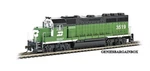 Ho Burlington Northern GP-40 Road #3519 Dcc Ready Locomotive Bachmann New 63503. Fixed Price $106.47.