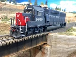 Ho Scale Fox Valley Ssw GP-60 Dcc/sound Used Free Shipping. Fixed Price $255.00.