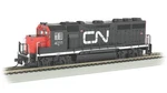 Bachmann Trains - Emd GP40 Dcc Equipped Diesel Locomotive Cn #4011 Ho Scal. Fixed Price $167.01.