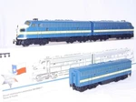Marklin Ho 1:87 Usa Texas Pacific Gm Emd F7 Diesel 3-UNIT Locomotive Set Mib!. Fixed Price $389.99.