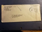 Apo 4505 Captain 1943 Official Wwii Army Cover 345TH Bomb Group Chaplain. Fixed Price $9.99.