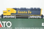 Kato Ho Scale Santa Fe Emd SD45 Diesel Locomotive No # Dcc Ready Nib. Fixed Price $118.00.