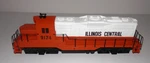 Walthers Trainline Ho Scale Powered Illinois Central 9174 GP9M Loco. Fixed Price $48.00.