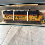 Athearn #4208 Chessie System GP35 Nib Old Store Stock. Fixed Price $80.00.