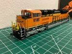 Mth Bnsf SD70ACE #9185 Dcc Ready Item 80-2253-0 With Engineer And Conductor. Fixed Price $230.00.