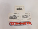 3X Rklin H0 Instruction Description For 3072 3075 3078 3080 Sg/mint #DV644-0.5. Fixed Price $51.87.