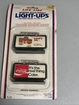 Life-like Light-ups Working Scale Models Billboards Campbell's Soup & Coca Cola. Fixed Price $74.99.