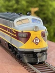 Mth Erie Lackawanna F7A Ho Scale Locomotive Dcc/sound/lights Tested & Running. Fixed Price $159.99.