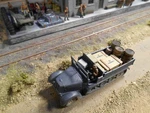 Ho Roco Minitanks 6TH Panzer Army Half Track Hand Painted Weathered A2859. Fixed Price $29.56.