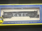 Ho Scale Ahm, 50' Gondola, Chicago & Eastern Illinois Black #82005 5278. Fixed Price $12.39.