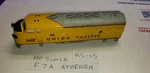 As Is Shell Only Ho Scale Athearn F7A Locomotive Union Pacific 1467. Fixed Price $14.82.