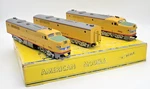 American Models Union Pacific A-b-a Alco Diesel Locomotive Set Dc/scale. Fixed Price $499.99.