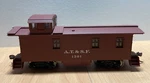 673 Ho Scale Walthers Gold Line Atsf 1300 Series Wood Caboose #932-7581. Fixed Price $22.00.