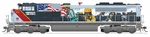 Broadway Limited 9776 Ho Emd SD70ACE Up 1111 Our People" PARAGON4 Sound/dc/dcc. Fixed Price $389.95.
