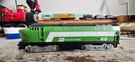 Tyco Ho Scale Burlington Northern RF-16 "sharknose" Locomotive. Fixed Price $24.99.