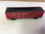 Arnold Burlington Route Bay Open Hopper Cb&q 167432 Scale Trains. Fixed Price $6.39.