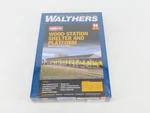 Ho Walthers Cornerstone Kit 933-3188 Wood Station Shelter & Platform Sealed. Fixed Price $37.95.