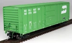 Intermountain 47504-40 Ho Scale Burlington Northern 50' 5277 Cu Ft Boxcar 217608. Fixed Price $41.79.