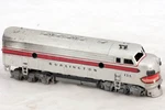 Burlington Route #135 Emd F7A - Athearn Rubber Band Powered Ho Scale For Parts. Fixed Price $23.18.