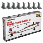 Bachmann 44872 Ez-track 8-PIECE Tall Pier Set Scale. Fixed Price $21.99.