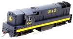 Ho Bachmann Spectrum 81217 Fm H16-44 B&o Baby Trainmaster #9745 Nib Knuc Cplrs. Fixed Price $89.99.