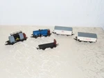 Ho Train Wagon 2X Piko + No Manufacturer Freight Cars Refrigerator 5 Pcs. Fixed Price $17.45.