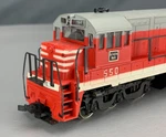 Rivarossi 5056 Ge U25C Burlington #550 Diesel Locomotive, Powered HO4192. Fixed Price $44.38.
