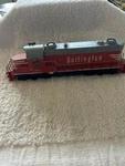 Mantua/tyco Gp 20 Burlington #5628 Ho Locomotive. Fixed Price $20.00.