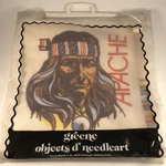 Vtg Greene Object D' Apache Needlepoint Kit Native American. Fixed Price $24.10.