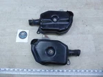 1975 Honda CB200 Twin H20949) Left And Right Air Box Filter Housing Set. Fixed Price $63.24.
