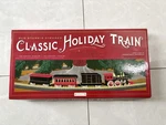 Restoration Hardware Old Sturgis Steamer Classic Holiday Train Set W/ Box. Fixed Price $43.35.