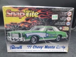 Revell '77 Chevy Monte Carlo Snaptite Model Kit Open Unbuilt 1/25 Scale. Fixed Price $44.95.
