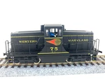 Ho Bachmann Spectrum Western Maryland 44 Ton Switcher #75, Dc Only (bad Gear). Fixed Price $40.00.