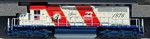 Kato Kobo SD40-2 176-4816-KB1-1 Burlington Northern Bicentennial 1876 Tcs Dcc. Fixed Price $439.95.