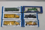 Lot 6 Bachmann Ahm Ho Trains Silver Series Rolling Stock Chessie B&o Freeship. Fixed Price $49.99.