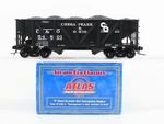 Scale 2-RAIL Atlas #7438-3 C&o Chesapeake Ohio 2-BAY Open Hopper #54801. Fixed Price $53.95.