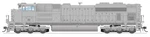 Broadway 8720 Emd SD70ACE, Unpainted, High Headlight, No-sound / Dcc-ready, Ho. Fixed Price $384.99.