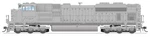 Broadway 8721 Emd SD70ACE, Unpainted, Low Headlight, No-sound / Dcc-ready, Ho. Fixed Price $384.99.