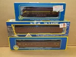 Vintage Ahm #5024D Pennsylvania Fm Diesel Locomotive, Coach & Observation - Nos. Fixed Price $84.99.
