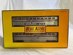 Mth Railking 30-6501 Amtrak Superliner Sleeper/diner 2-CAR Set O Gauge New. Fixed Price $215.00.