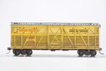 Ho Athearn Union Pacific 40FT Stock Car #47635D Metal Wheels Kd Cplr Xlnt!. Fixed Price $14.99.