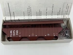 Intermountain Kansas City Southern 4750 3-BAY Covered Hopper Kit Kcs #310552. Fixed Price $18.00.